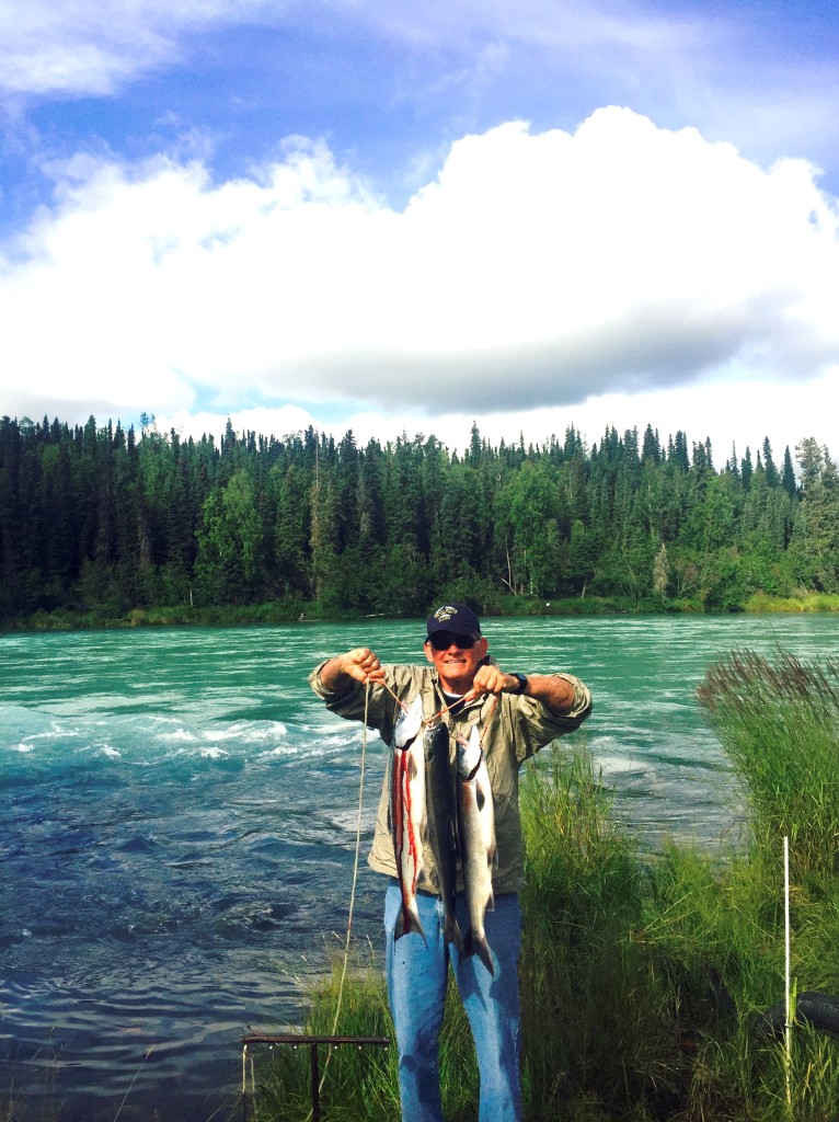 Salmon on Kenai River