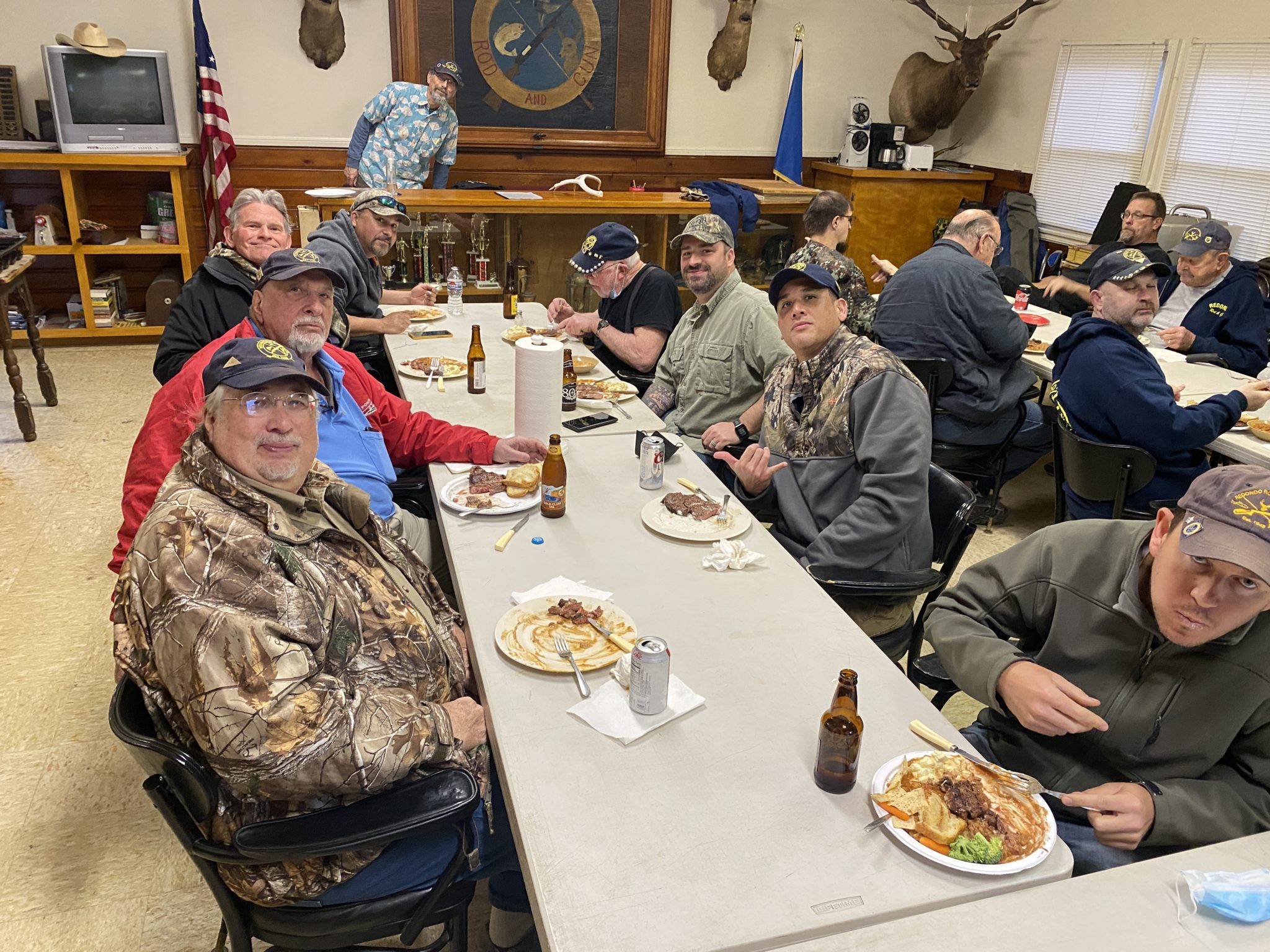 Club Event Steak and Beans Dinner 2021 Redondo Rod and Gun Club