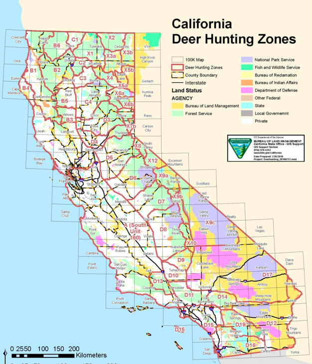 California Hunting- Hunting Bear, Dear and Quail on Public Land ...